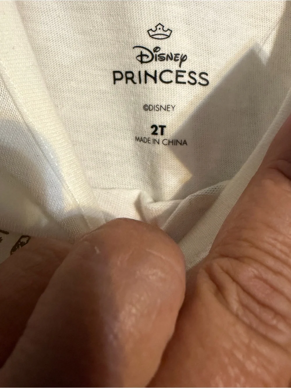 Disney Princess Girls 2t Princess shirt and shorts NWT